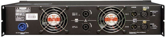 Work Zenith 3500 Τελικός Ενισχυτής PA 2 Καναλιών 1750W/4Ω 1000W/8Ω