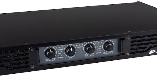 Jb Systems AMP200.4 Leistungsverstärker PA 4 Kanäle 200W/4Ω 100W/8Ω B08131