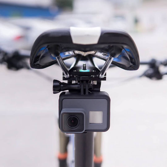 KEDD Gopro Halter Fahrrad Sitz Aluminium Schwarz