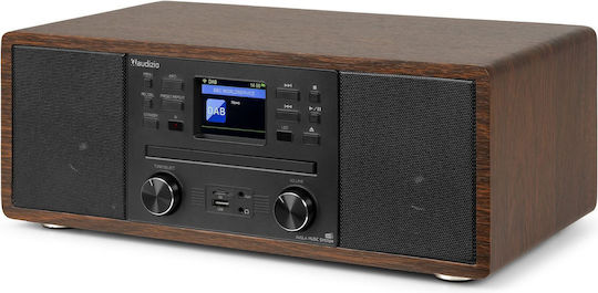 Audizio Ηχοσύστημα 2.0 Avola 102.290 60W με CD Player, WiFi και Bluetooth Καφέ