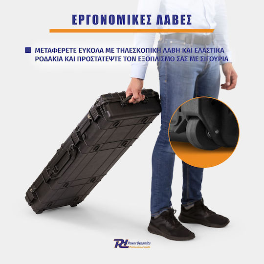 Power Dynamics Power Dynamics Flugkoffer Mit Rollen GIGCASE38