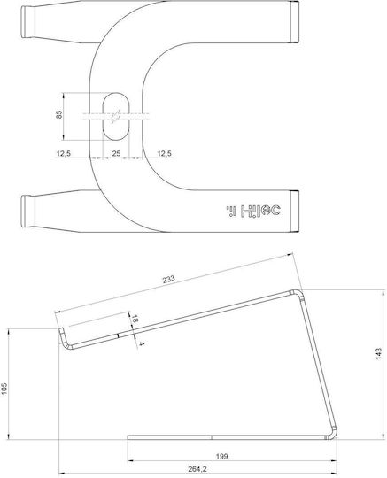 Hilec Hilec Laptop Stand Für