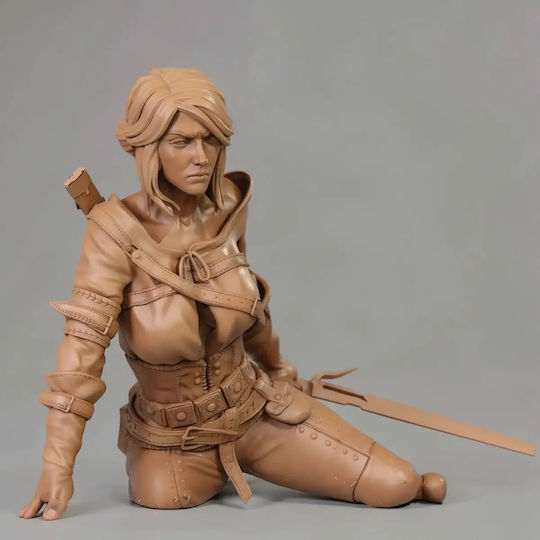 Figurină Ciri The Witcher 3 3D Tipărită 11 4 Cm 1:16