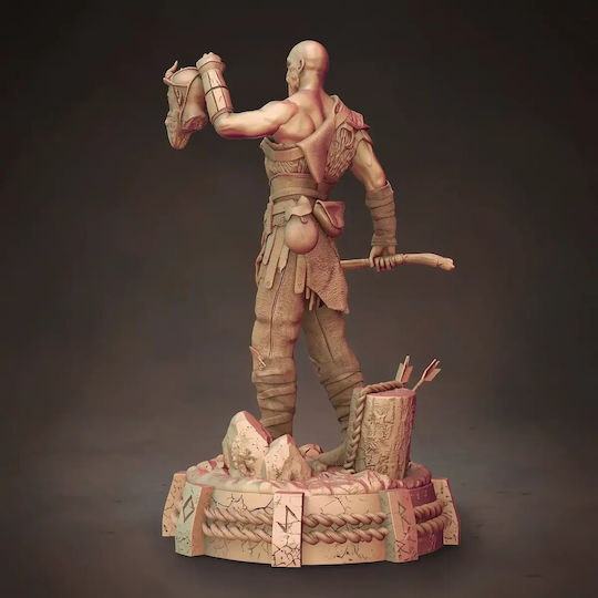 Kratos Figur V2 Aus Gott des Krieges 3D Gedruckt-30 Cm 1:6