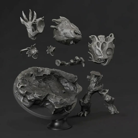 Sammelbare Figuren Venom Groot Chibi V2 3D Druckfigur 11,4 cm 1:16