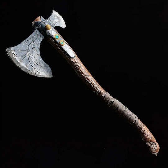 Φιγούρα Cosplay Kratos Leviathan Axe God War Wearable 3d Εκτυπωμένη-20 Cm 1:8