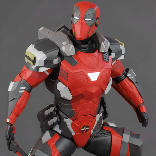Figure Armorized Deadpool 3D Printing Figurine 3D Printed 7 6 Cm 1:24