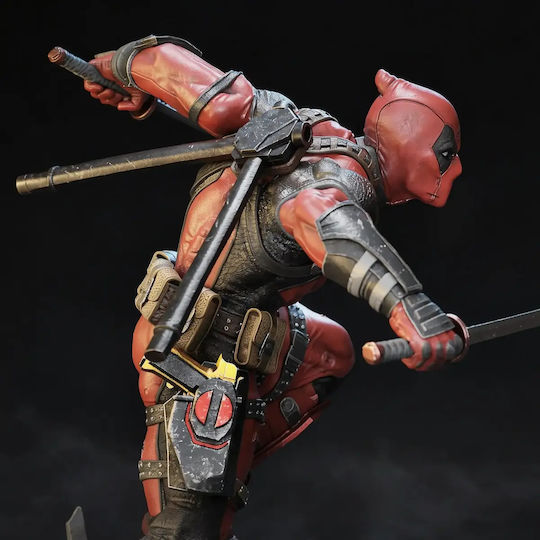 Φιγούρα Deadpool Posing Battle Digital 3d Εκτυπωμένη-7 6 Cm 1:24