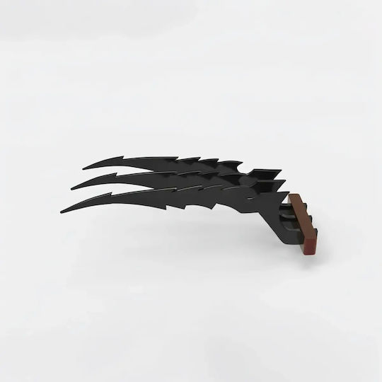 Figure Cosplay Wolverine Predator Claws Wearable 3D Printed 7 6 Cm 1:24