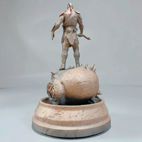 Kratos Stehende Figur Aus God of War 3D Gedruckt 43 Cm 1:4