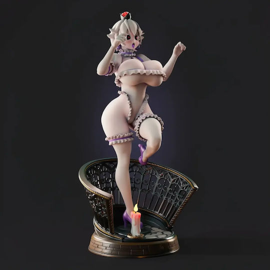 iLovePrints Sammelbare Figuren Princess Boosette Thicc Version 3d Printing Model Super Mario 3d Ausgedruckt 7 6 Cm 1:24