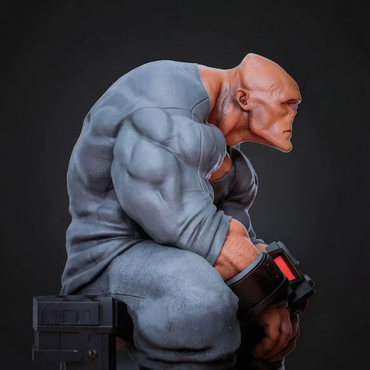 iLovePrints Sammelbare Figuren Allen Alien Invincible Prisoner 3d Ausgedruckt 11,4 Cm 1:16