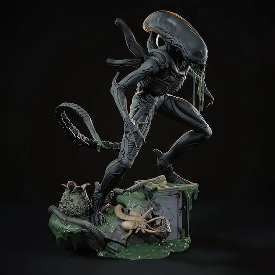 Figurină Xenomorph Alien 380mm 3D Tipărită 15 2 Cm 1:12