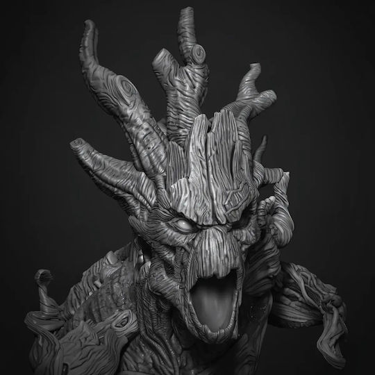 Φιγούρα Groot Comics Bust 3d Εκτυπωμένη-15 2 Cm 1:12
