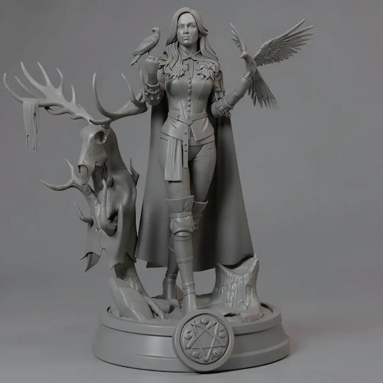 Yennefer Figur V2 Aus Witcher 3D Gedruckt 7,6 Cm 1:24