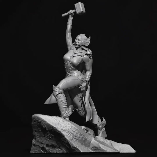 Φιγούρα Lady Thor Jane Foster 3d Model V2 3d Εκτυπωμένη-30 Cm 1:6