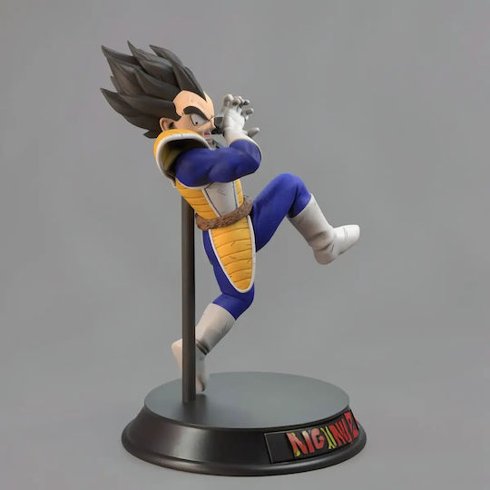 Figurină Vegeta Galick Gun Poziție Basic Pregătită Pentru Model 3D 3D Imprimată-11 4 Cm 1:16
