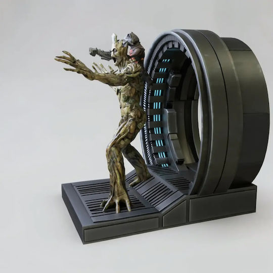 Figure Rocket Groot V3 Guardians Galaxy 3D Model 3D Printed 20 Cm 1:8