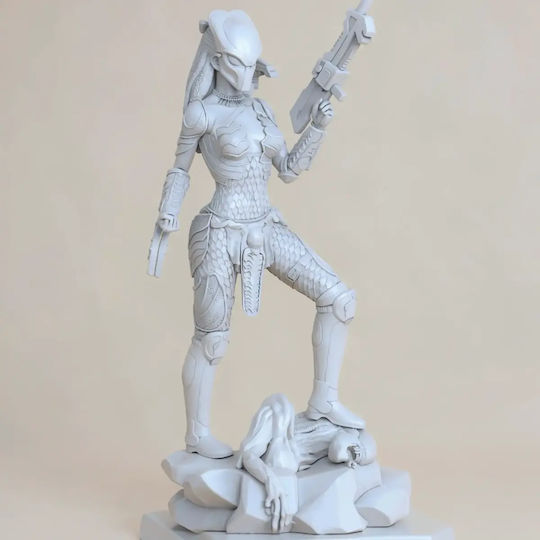Figurină Predator Machiko Noguchi Fanart 3D Tipărită 11 4 Cm 1:16