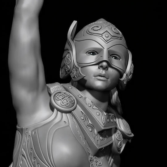 Фигура Lady Thor Jane Foster 3d Модел V2 3d Принтирана 7 6 См 1:24