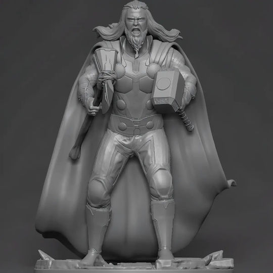Figurină Thor End Game V2 3D Tipărită-20 Cm 1:8