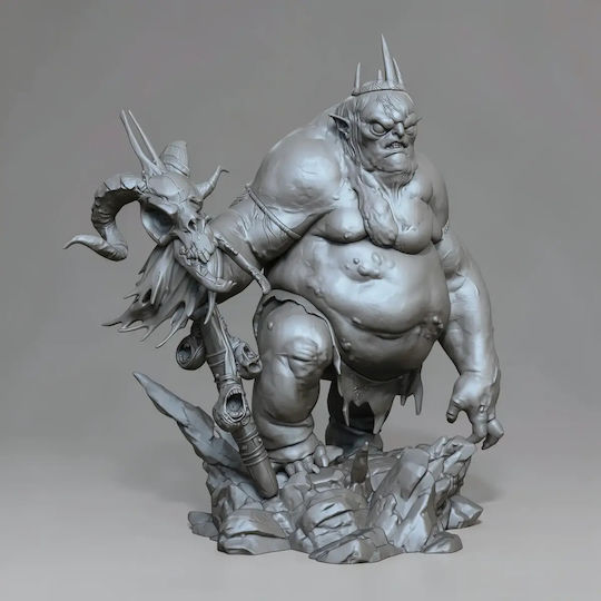 Φιγούρα Goblin King From Hobbit 3d Εκτυπωμένη-7 6 Cm 1:24