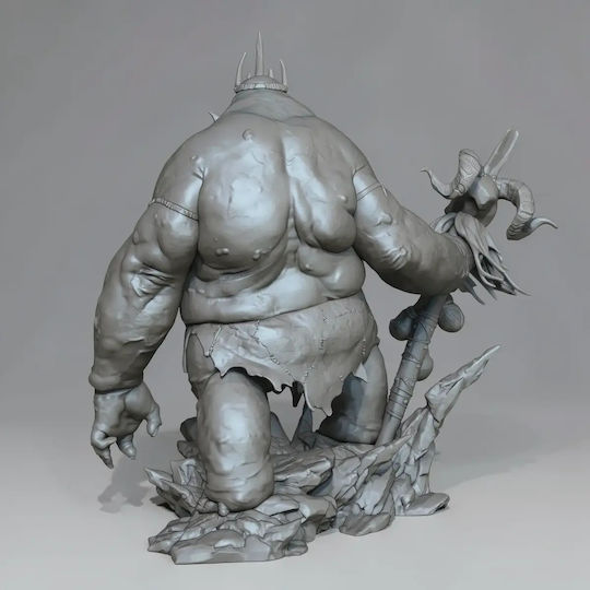 Φιγούρα Goblin King From Hobbit 3d Εκτυπωμένη-7 6 Cm 1:24