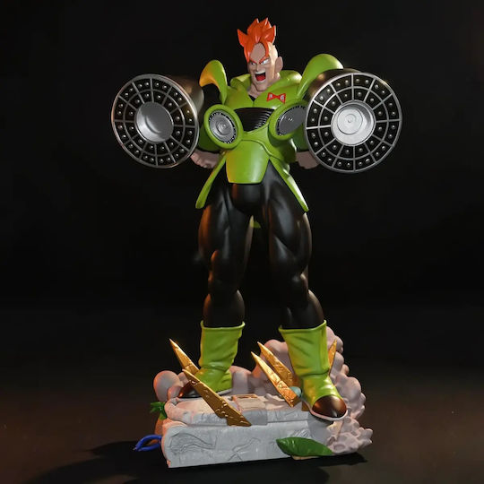 Figurină Android 16 Hell Flash V2 Modele Tipărite 3D 3D Tipărită 20 Cm 1:8