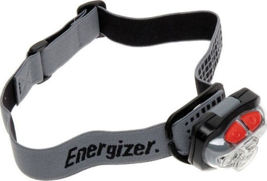 Energizer LED Head Flashlight IPX4 with Maximum Brightness 400 Lumen 3 Pieces