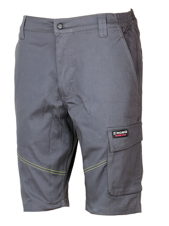 Fageo Reflective Work Bermuda Navy Blue