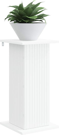 vidaXL Дървени Цветарници Бели 30.5x30x60.5см 2 Броя
