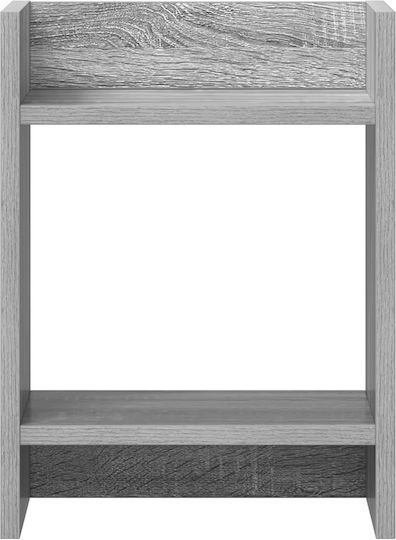 vidaXL Дървени Цветарници Сиви 30x30x40см 2бр