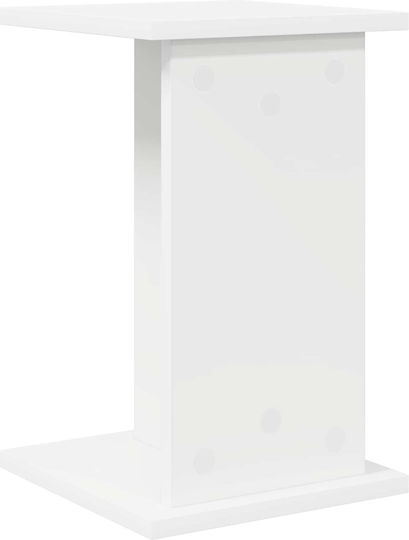 vidaXL Ανθοστήλη Ξύλινη Λευκή 25x25.5x40.5εκ.