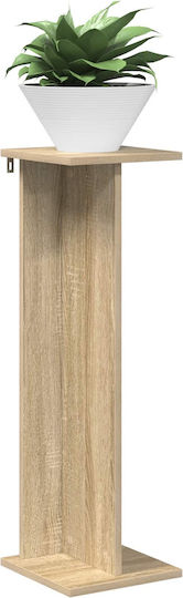 vidaXL Turn De Plante Din Lemn Verde 25x25.5x80.5 cm