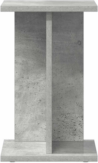 vidaXL Holz Pflanzenturm Grau 25x25,5x40,5cm 2 Stück