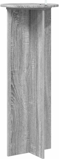 vidaXL Turnuri de Plante din Lemn Gri 40x40x100 cm 2 Bucăți
