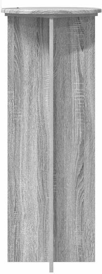 vidaXL Turnuri de Plante din Lemn Gri 40x40x100 cm 2 Bucăți