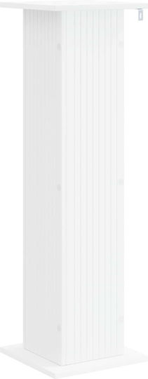 vidaXL Turnuri de Plante din Lemn Albe 30.5x30x100.5 cm 2 Bucăți