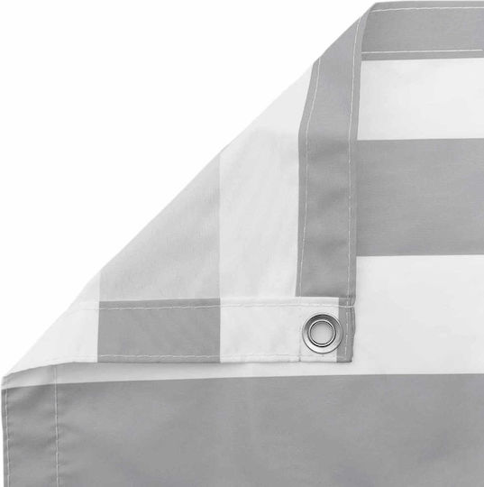 vidaXL Rectangular Mesh Shade Fabric Gray 1x4m