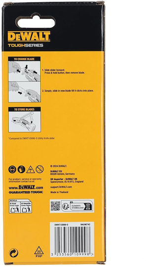 Dewalt Universalmesser Allgemeiner Gebrauch Dwht10999-0