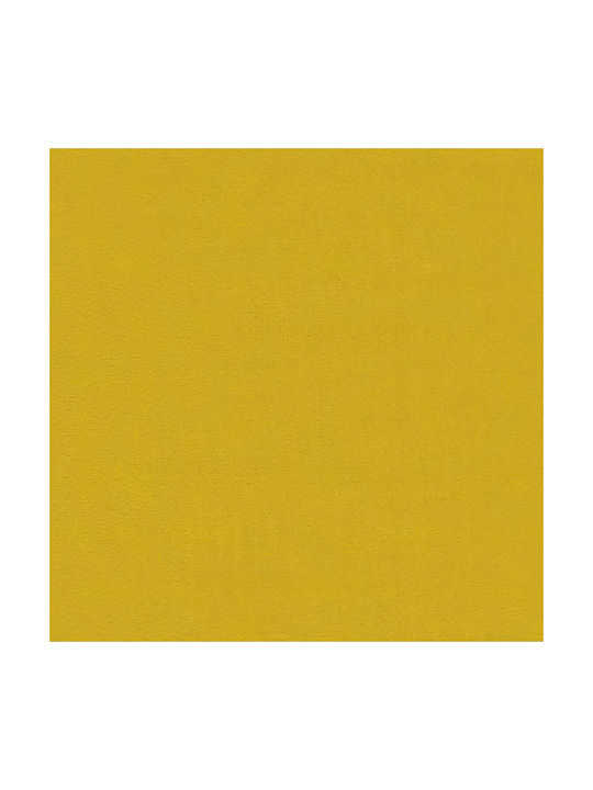 Two-Seater Velvet Yellow Couch 196x81x87.5cm