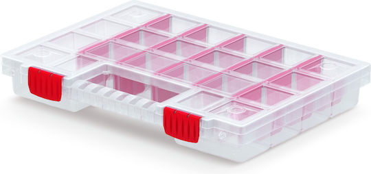 Prosperplast Tool Case Plastic Dimensions: W34.4xD24.9xH5cm