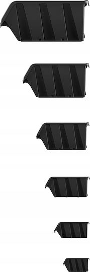 Prosperplast Plastic Tool Bin Organiser W8xD11.5xH6cm