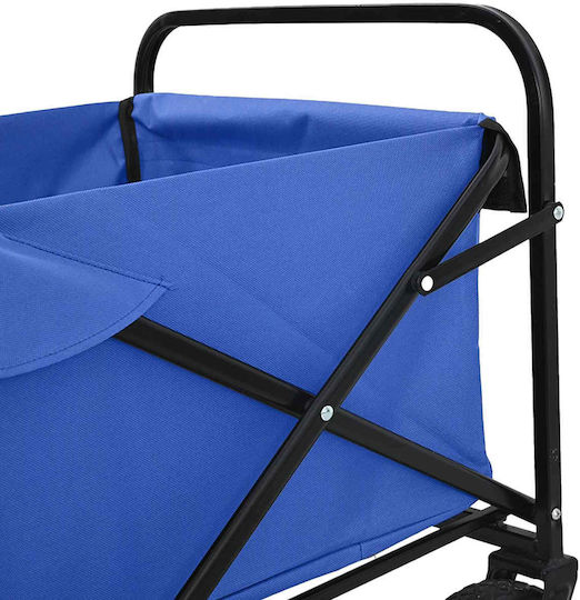 vidaXL System for Lifting / Pulling Equipment Collapsible for Load Capacity up to 200kg in Blue Colour