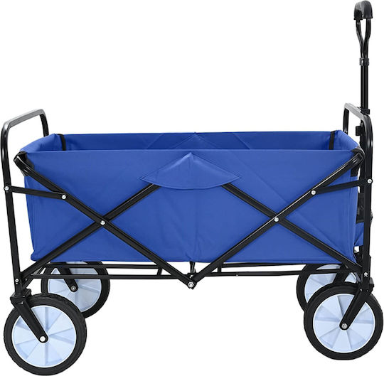 vidaXL System for Lifting / Pulling Equipment Collapsible for Load Capacity up to 200kg in Blue Colour