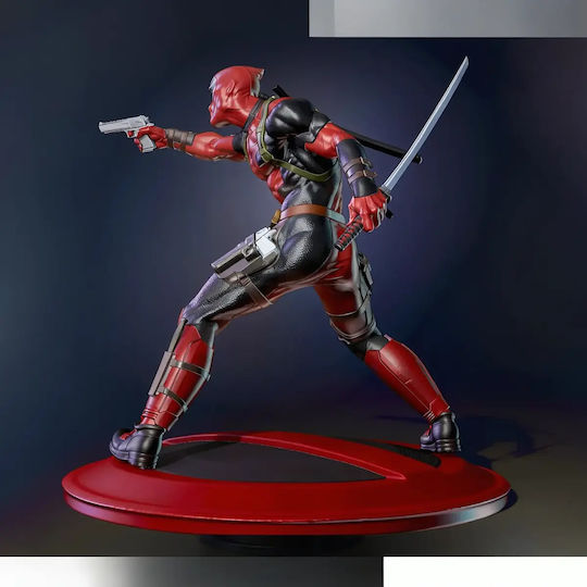 Deadpool Figur V2 Aus Marvel 3D Gedruckt 20 Cm 1:8