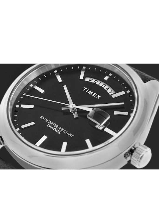 Timex Legacy Men's Watch 41mm Battery with Black Metal Bracelet
