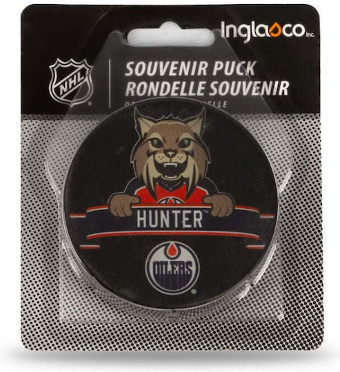 Inglasco Nhl Маскот Шайба За Хокей 510an001901 Chicago Blackhawks Черна