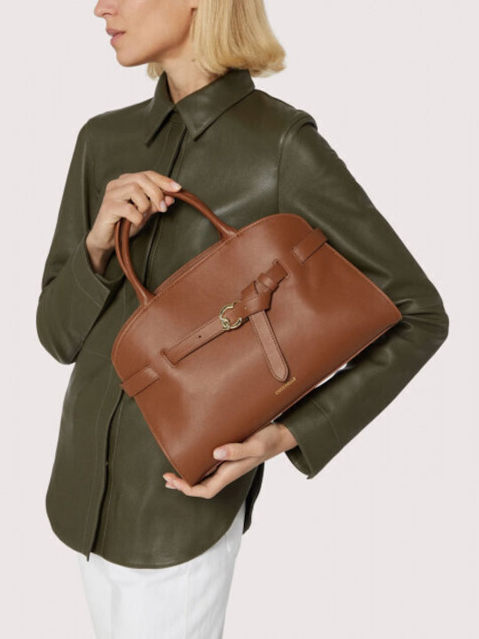 Leather Women's Shoulder Bag Black