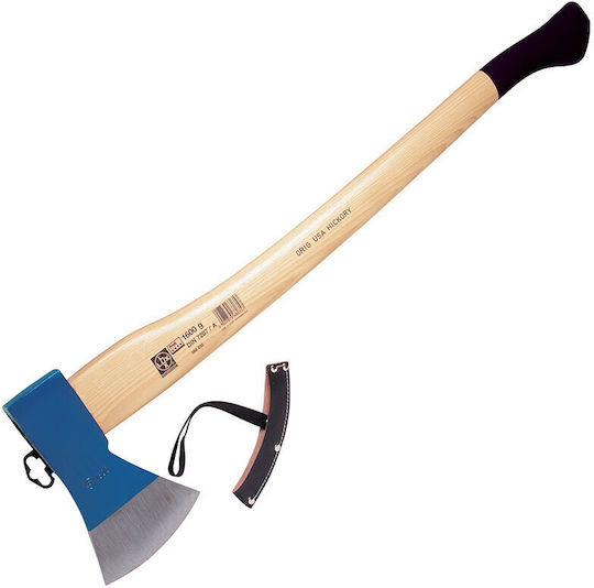 Lux Tools Comfort Τσεκούρι Τεμαχισμού Βάρους 1.6kg με Ξύλινη Λαβή